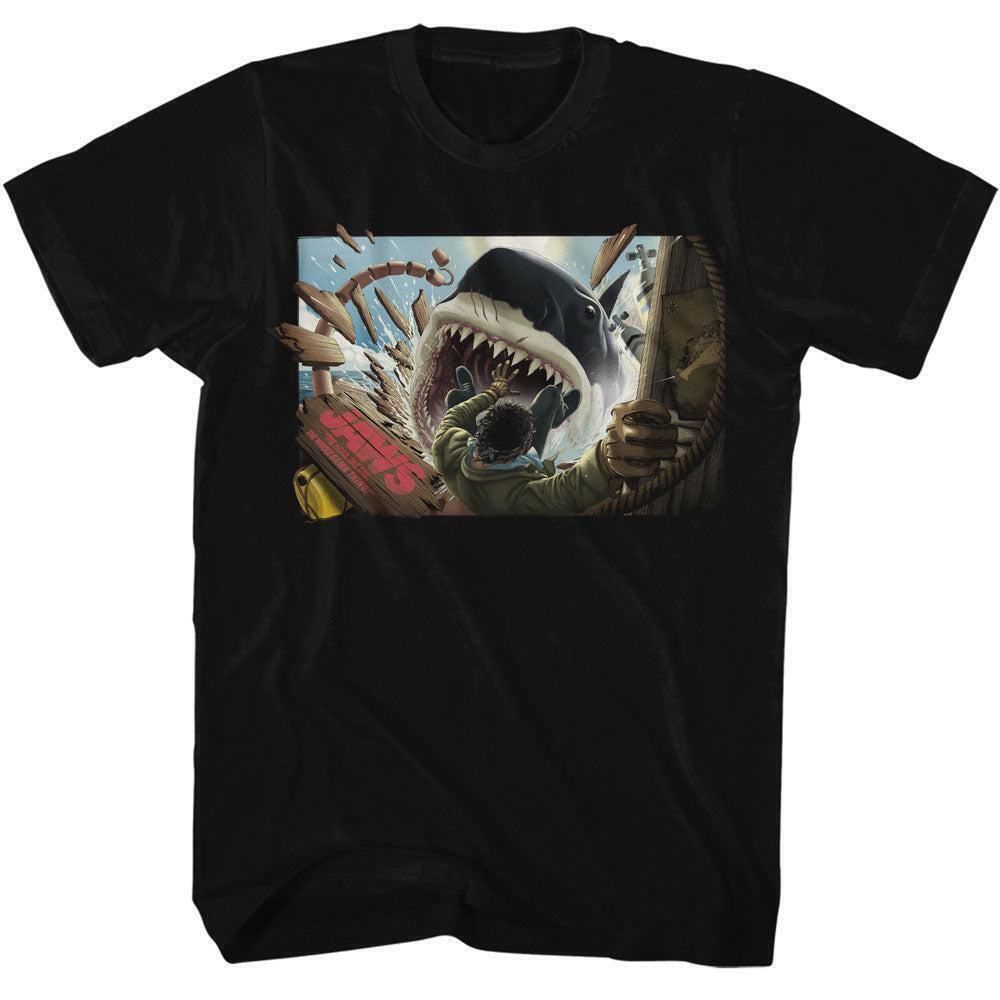Jaws Quint Falling T Shirt